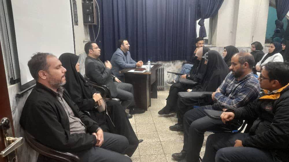 جلسه پرسش و پاسخ دانشجویان دانشگاه خبرنگاران به مناسبت روز دانشجو