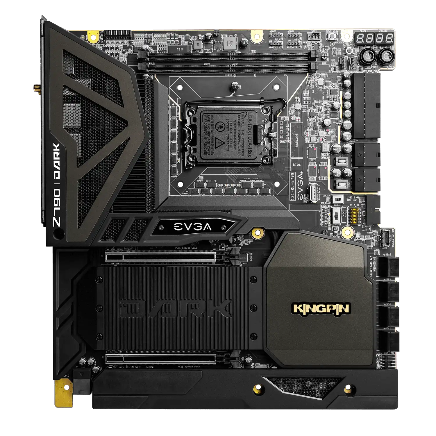 بررسی 9-EVGA Z890 Dark K|NGP|N