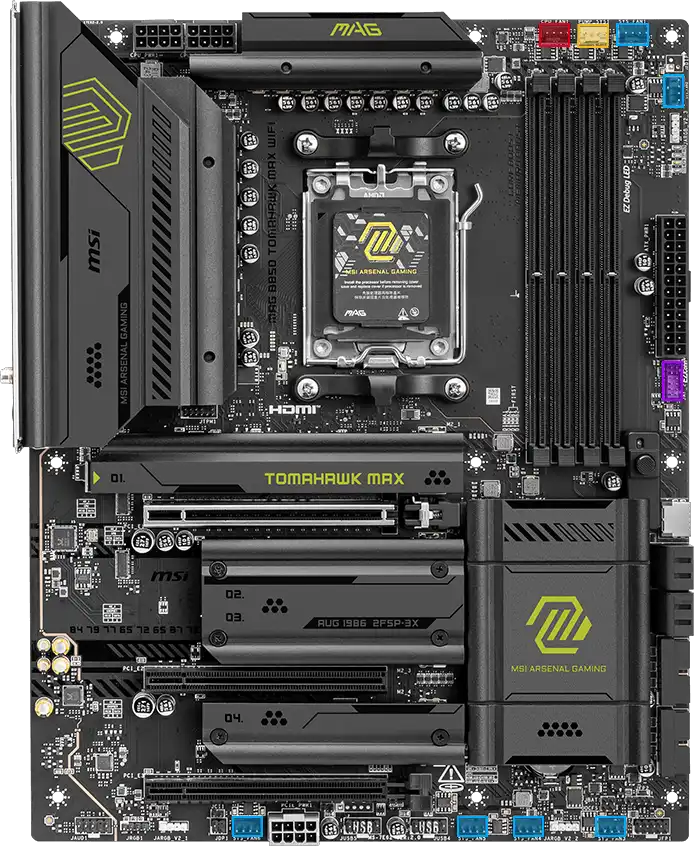 بررسی MSI MAG B850 Tomahawk WiFi